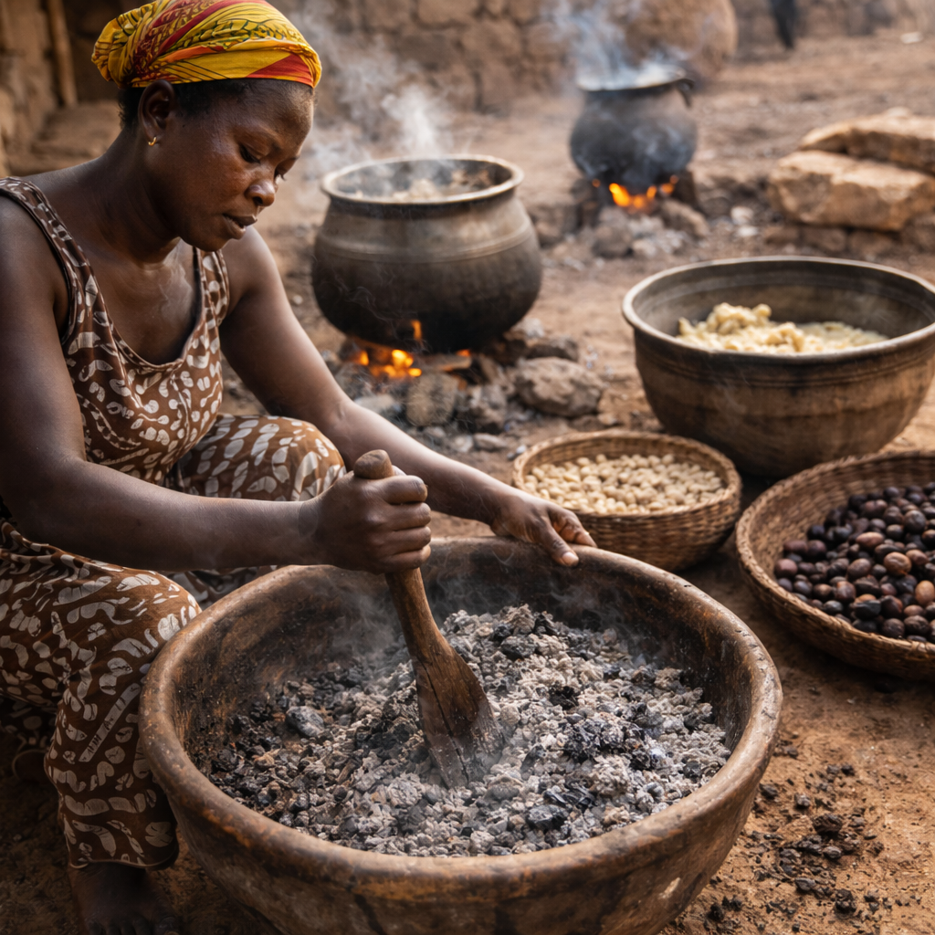 Afrikansk Black Soap – Naturlig djuprengöring